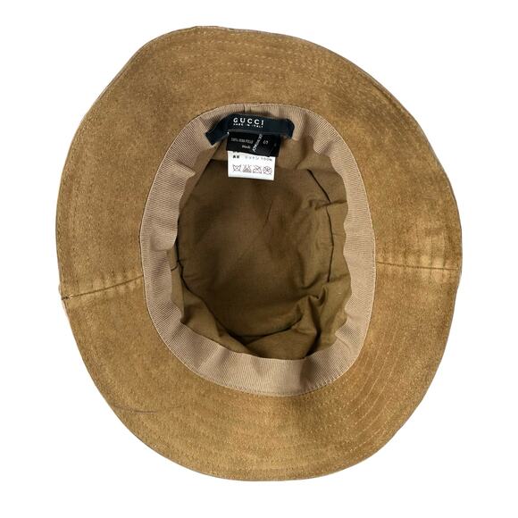 Gucci Suede Bucket Hat - Picture 5 of 7
